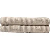 FDB Møbler R33 Kirkeby badhanddoek 2-pack Rainy day