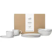 Broste Copenhagen Nordic Salt ontbijtset voor twee 6-delig