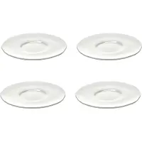Serax Silhouette schotel voor koffiekop Ø12,7 cm 4-pack White
