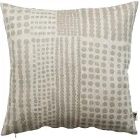 Almedahls Pricktyg kussenhoes 47x47 cm Natuur-taupe