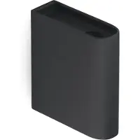 Northern Monolith kaarsenhouder muur Black