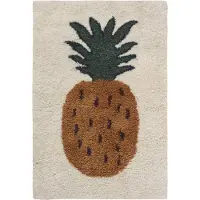 Ferm Living Tapijt - Fruiticana - 80x120 - Ananassen - - OneSize - Deken