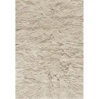 Layered Shaggy vloerkleed 300x400 cm Oatmeal