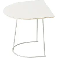 Muuto Airy bijzettafel half size gebroken wit