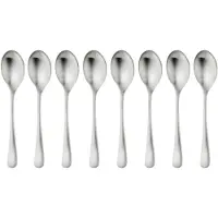 Robert Welch Radford koffielepel, mat, 8 stuks Roestvrij staal