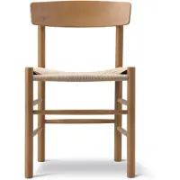 Fredericia Furniture J39 stoel Vintage gelakt – gevlochten natuur