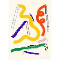 Paper Collective Glisser poster 30x40 cm