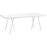 HAY Loop Stand eettafel White laminate-white, 200 cm