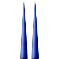 Ester & Erik kegelkaars 37 cm 2-pack mat Cornflower 48