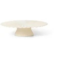 Ferm Living Fountain taartschotel Ø31 cm Off white