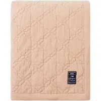 Lexington Quilted Recycled Cotton sprei 260x240 cm Beige