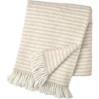 Scandi Living Tidal wollen plaid 130x180 cm Beige