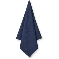 Humdakin Douchelaken Waffle Sea blue (70 x 135 cm)