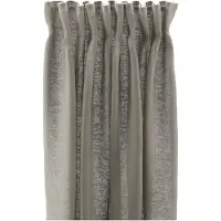 Scandi Living Serenity gordijn met multiband 129x250 cm Zand
