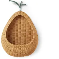 Ferm Living Wandopberger - Pear - 45,7 x 16 x 68 cm - Natural - - OneSize - Opbergers
