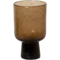 Olsson & Jensen Bari glas op voet Bruin