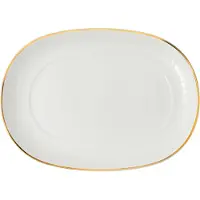 Villeroy & Boch Château Septfontaines schotel voor sauskom 14x20 cm Wit-goud