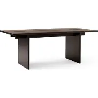 &tradition Ita OS1 eettafel 95x200 cm Dark stained oak