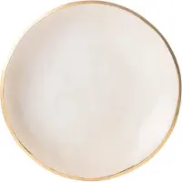Heirol x Nosse Edge bord Ø28 cm Gold