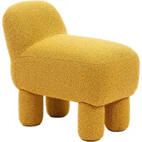 Design House Stockholm Lulu zitpoef 36x65 cm Yellow