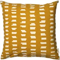 Classic collection Ikat Block kussenhoes 50x50 cm Geel