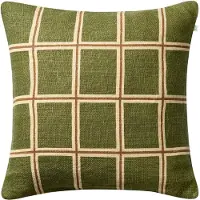 Chhatwal & Jonsson Raha kussenhoes 50x50 cm Cactus green-taupe