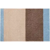 Tica Copenhagen Stripes deurmat horizontaal Ivory-sand-blue, 40x60 cm