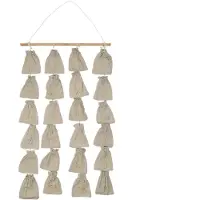 Scandi Living Joyful adventskalender 75 cm Beige