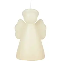 Broste Copenhagen Angel sculpture kaars 14 cm Off white