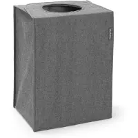 Brabantia Wastas 55 liter Rechthoekig - Pepper Black