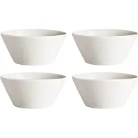Scandi Living Kalk kom 60 cl 4-pak wit
