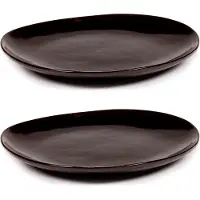 Serax La Mère bord M Ø20 cm 2-pack Dark brown