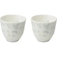 Wik & Walsøe Slåpeblom mok 20 cl 2-pack Blauw