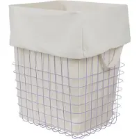 Mette Ditmer Opbergmand Store-It With Canvas Bag Large Lilac