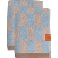 Mette Ditmer Gastendoek Retro Light Blue (40 x 55 cm) (Set van 2)