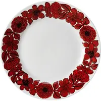 Gustafsbergs Porslinsfabrik Röd Aster bord Ø 28 cm.