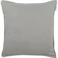 Boel & Jan Sabina kussenhoes 45x45 cm Lichtgrijs