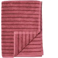 Scandi Living Drift handdoek 50x70 cm Roze-rood