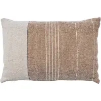 ERNST Kussenhoes 40x60 Cm Karamel/natuur - Decoratieve kussens & hoezen Katoen Natural - 117563