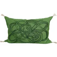 Fine Little Day Knutar kussensloop 38x58 cm Green