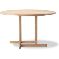 Fredericia Furniture BM80 Mogensen Shaker Table tafel Ø120 cm Gezeepte eik