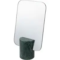 Mette Ditmer Marble tafelspiegel Dark forest, 30 cm