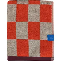 Mette Ditmer Retro handdoek Dark orange, 50x90 cm