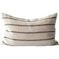 Tell Me More Melvin kussenhoes 40x60 cm Taupe stripe