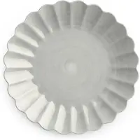 Mateus Oyster Bord Grijs 28 Cm - Dinerborden Keramiek Grey - ECZ24C
