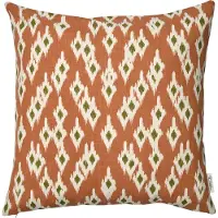Classic collection Ikat Diamond kussenhoes 50x50 cm Bruin