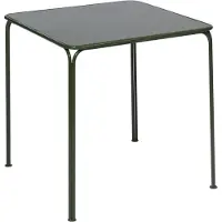 Grythyttan Stålmöbler Table Libelle tafel 70x70 cm Groen
