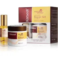 Karseell - Maca Collagen Haarmasker + Haarolie Set