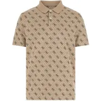 GUESS Shirt nachtblauw / taupe