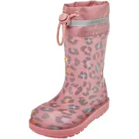 Playshoes Regenlaarzen lichtblauw / grijs / pitaja roze